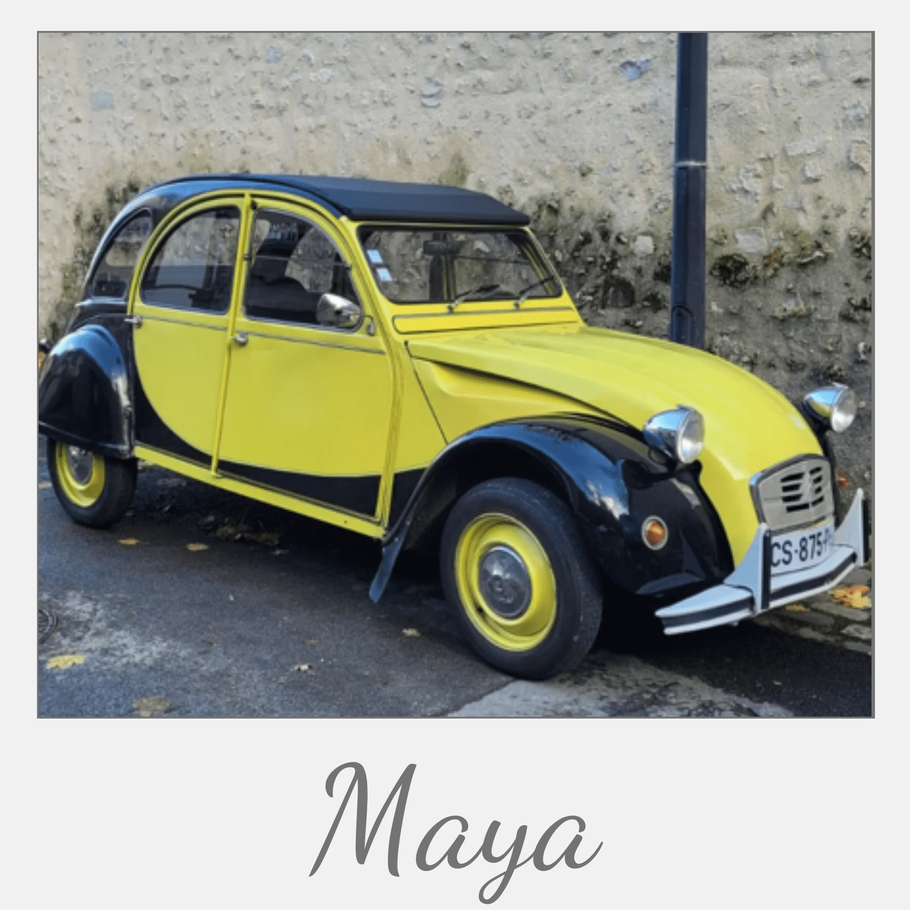 Maya Ctiroën 2CV