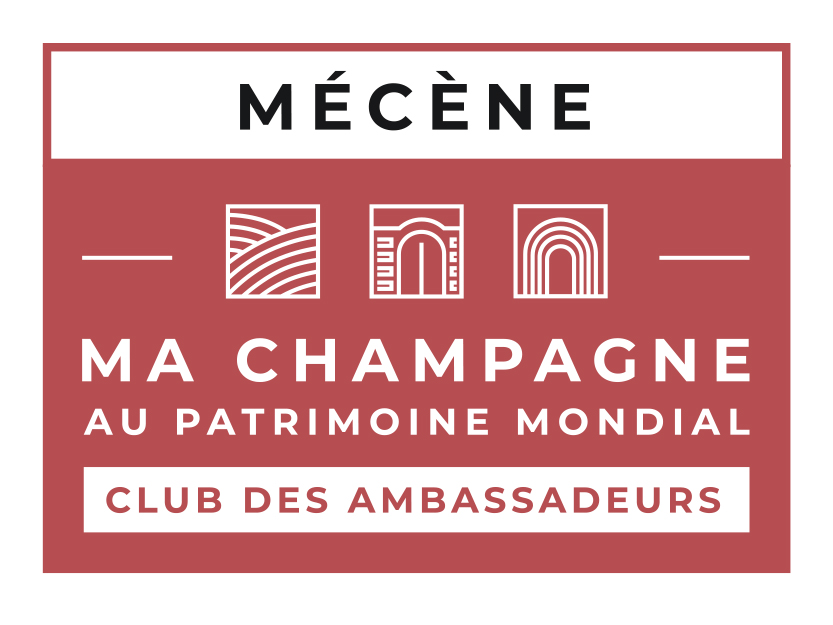 Mécène 10 ans de l'inscription au patrimoine mondial de l'UNESCO des coteaux, maisons et caves de Champagne