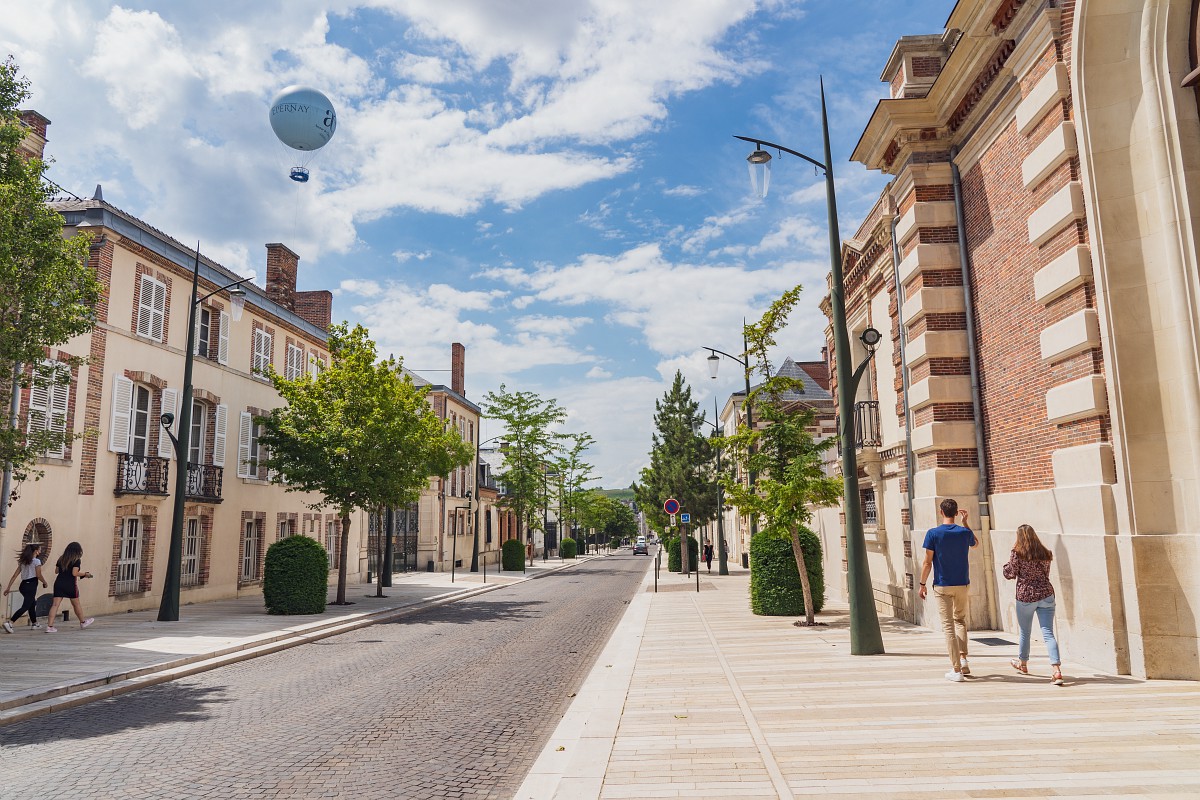 Avenue de Champagne à Épernay